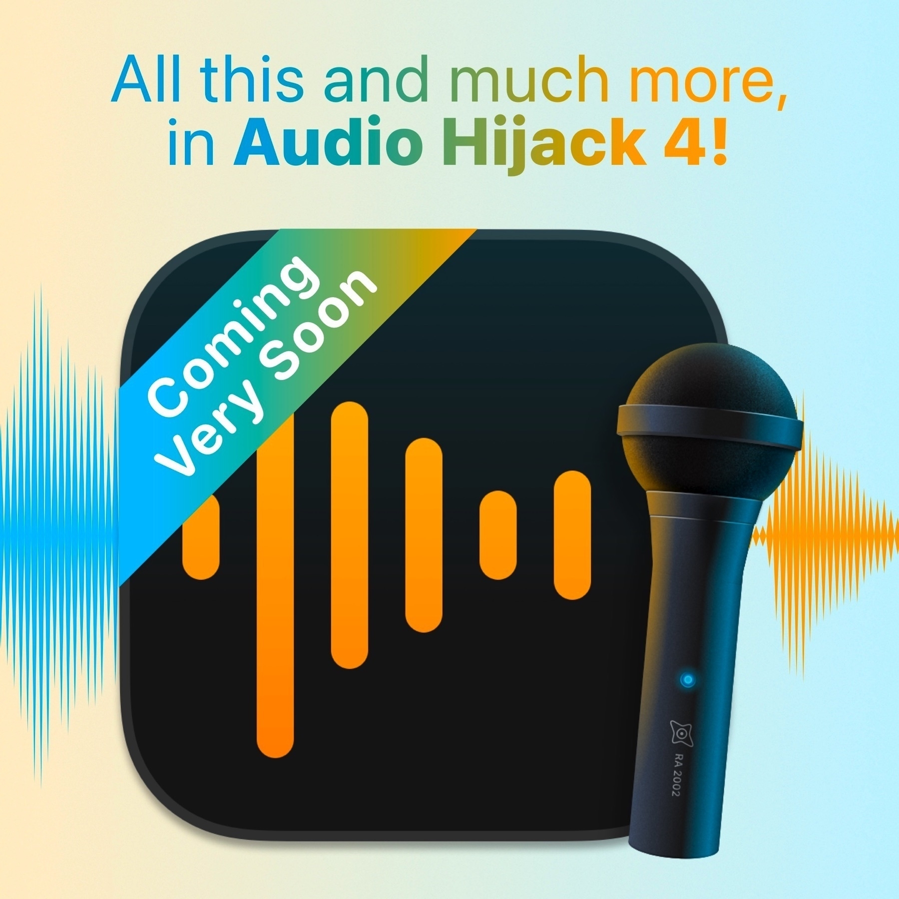 Audio Hijack’s new icon for v4